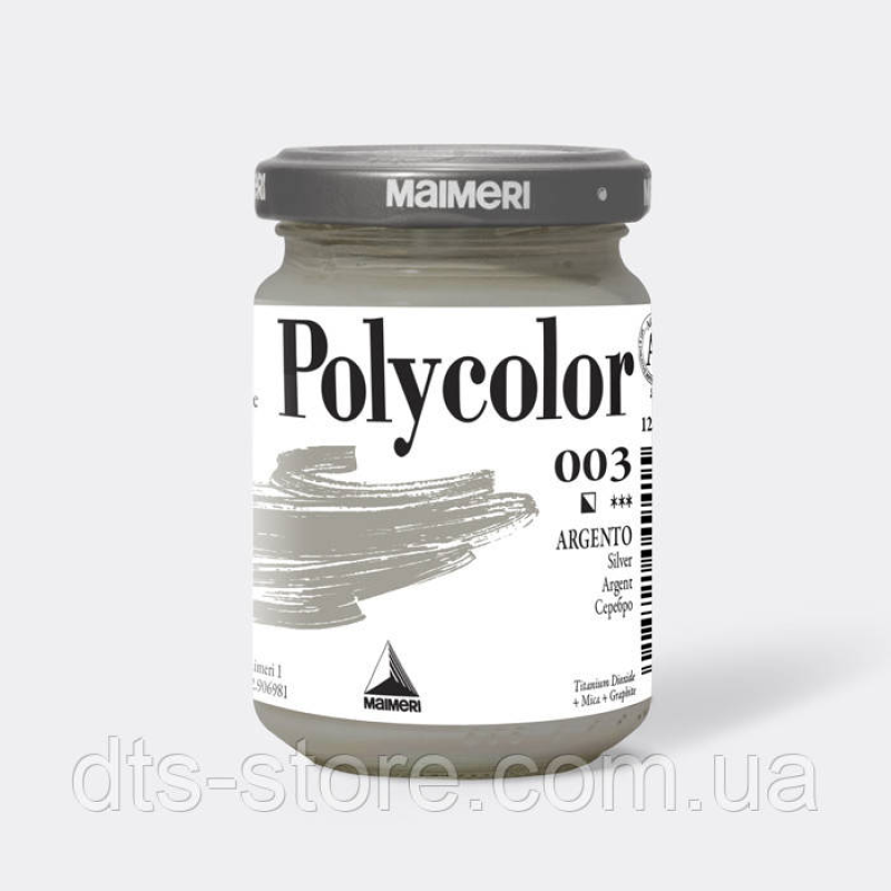 Акрилова фарба Polycolor 140 мл 003 срібло