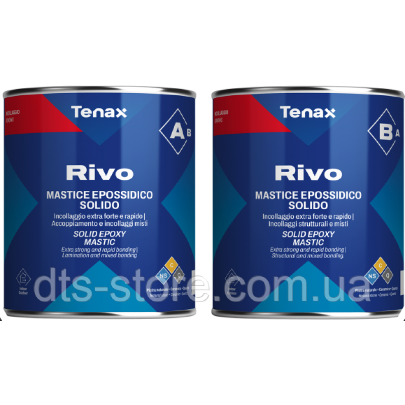 TENAX Клей епоксидний Rivo (колишній Rivo15) A+B Paglierino (1+1 л)