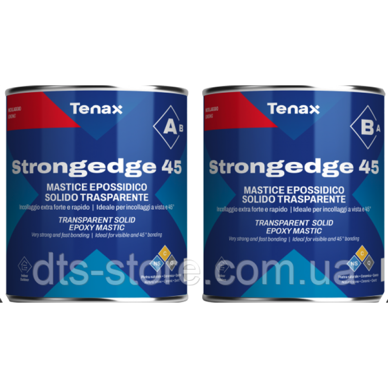 Клей епоксидний StrongEdge 45 (A+B) (1+0,5 л)